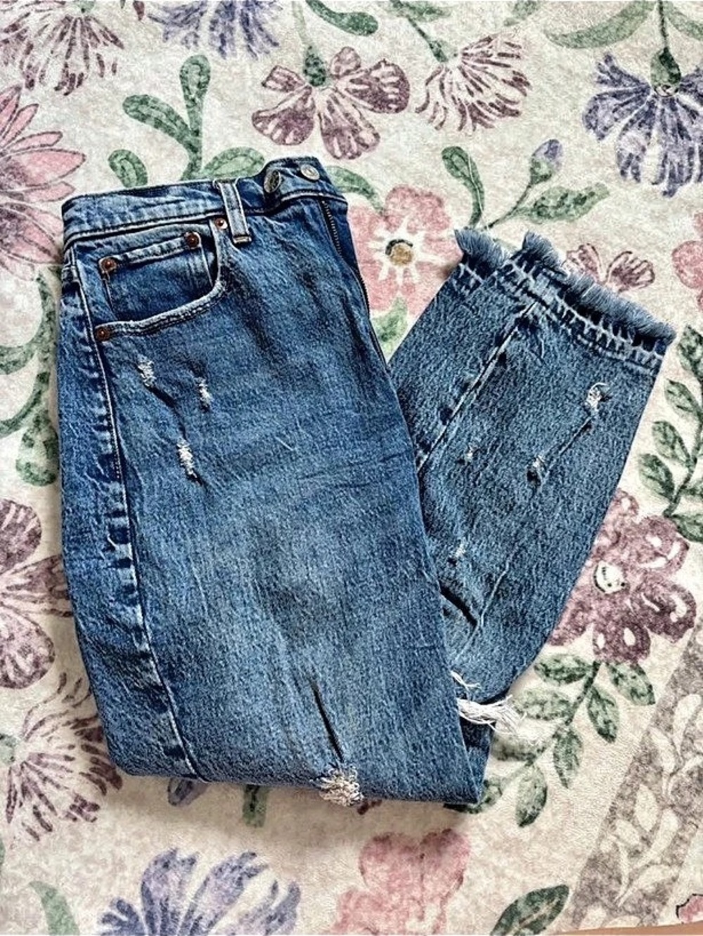 Abercrombie The Mom High Rise Jean-27S